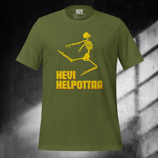 HEVI HELPOTTAA t - paita - Hevimies