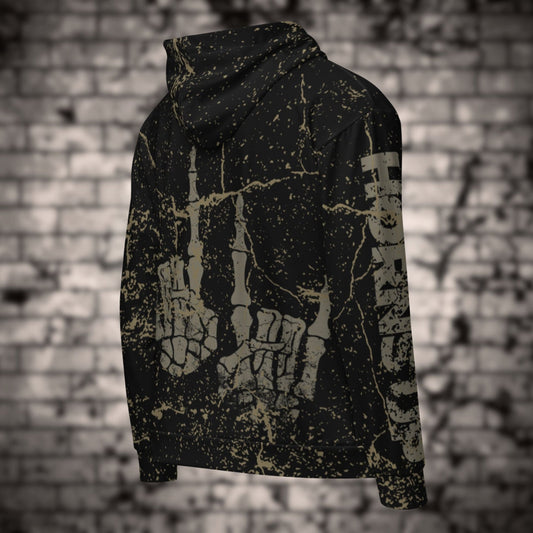 HORNS UP kevyt hupparitakki - Hevimies