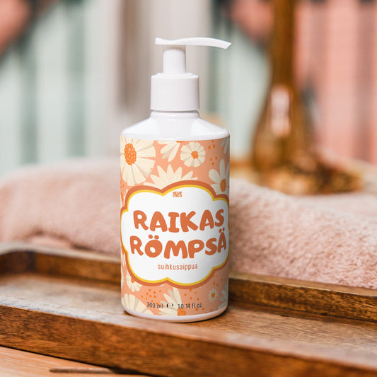 Raikas römpsä suihkusaippua - Hevimies