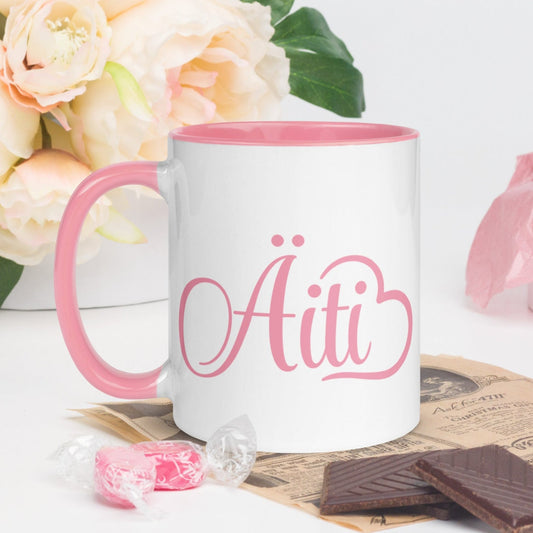 TÄYDELLINEN ÄITI muki, vaaleanpunainen - Hevimies