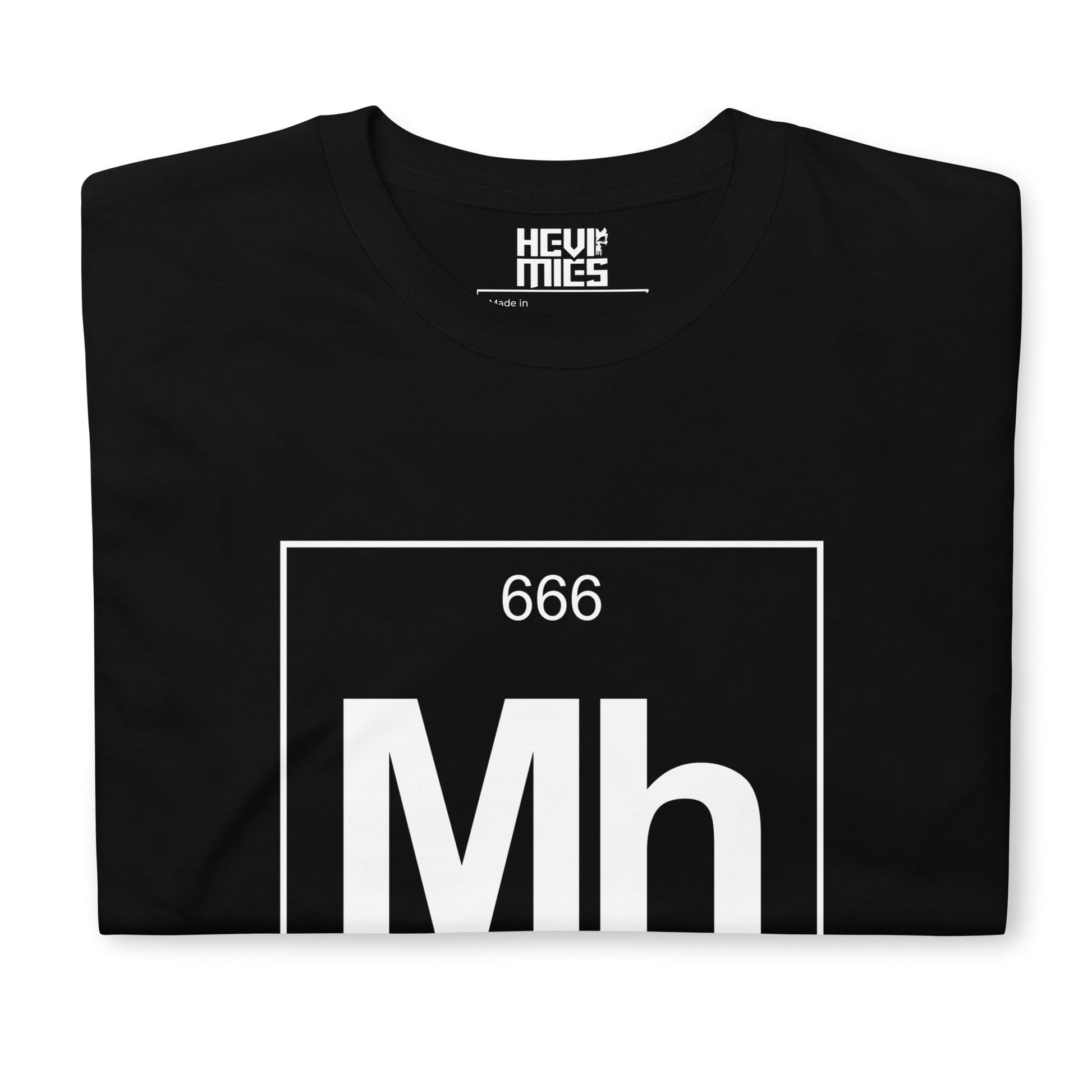 CHEMICAL SYMBOL OF METAL HEAD t-shirt - Hevimies