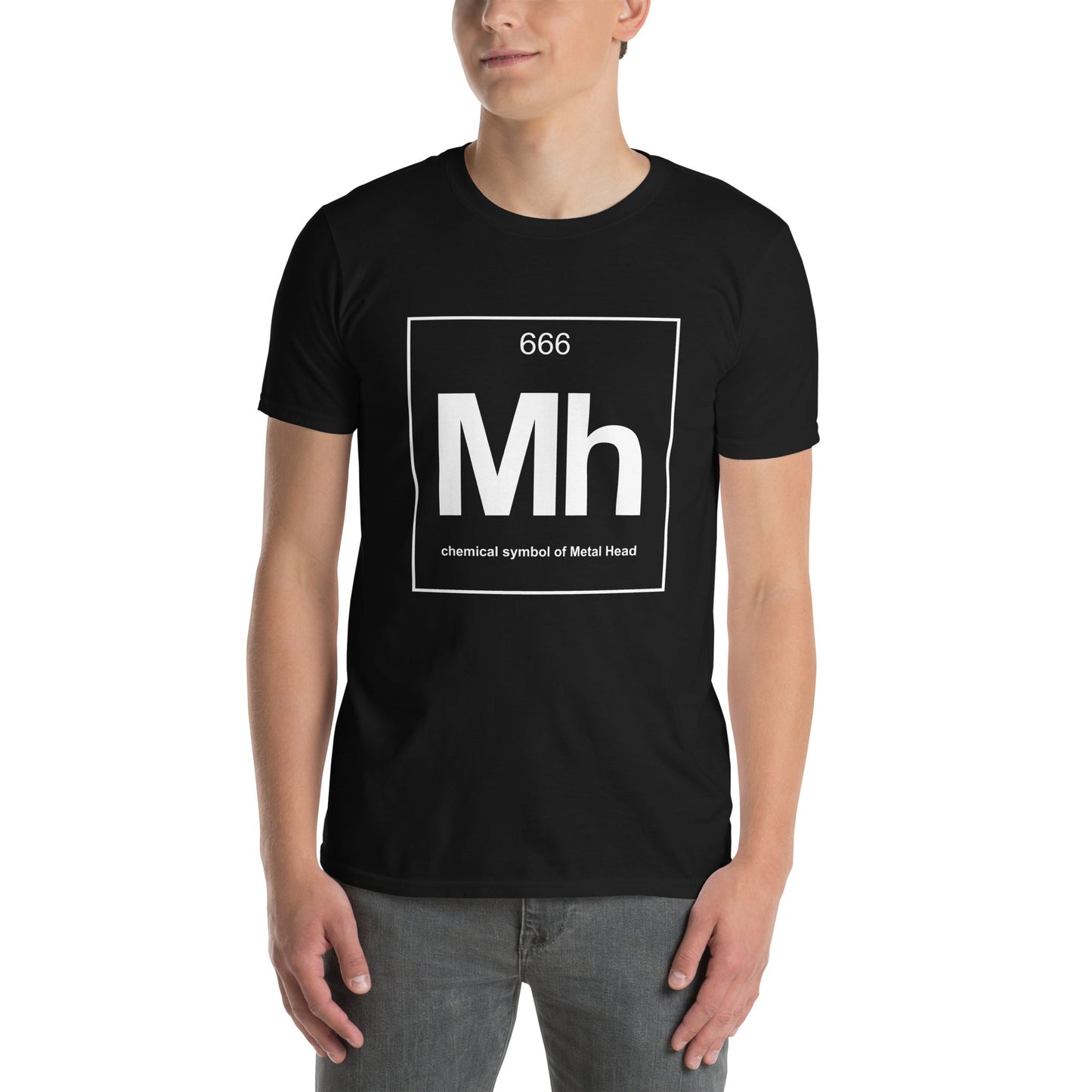 CHEMICAL SYMBOL OF METAL HEAD t-shirt - Hevimies