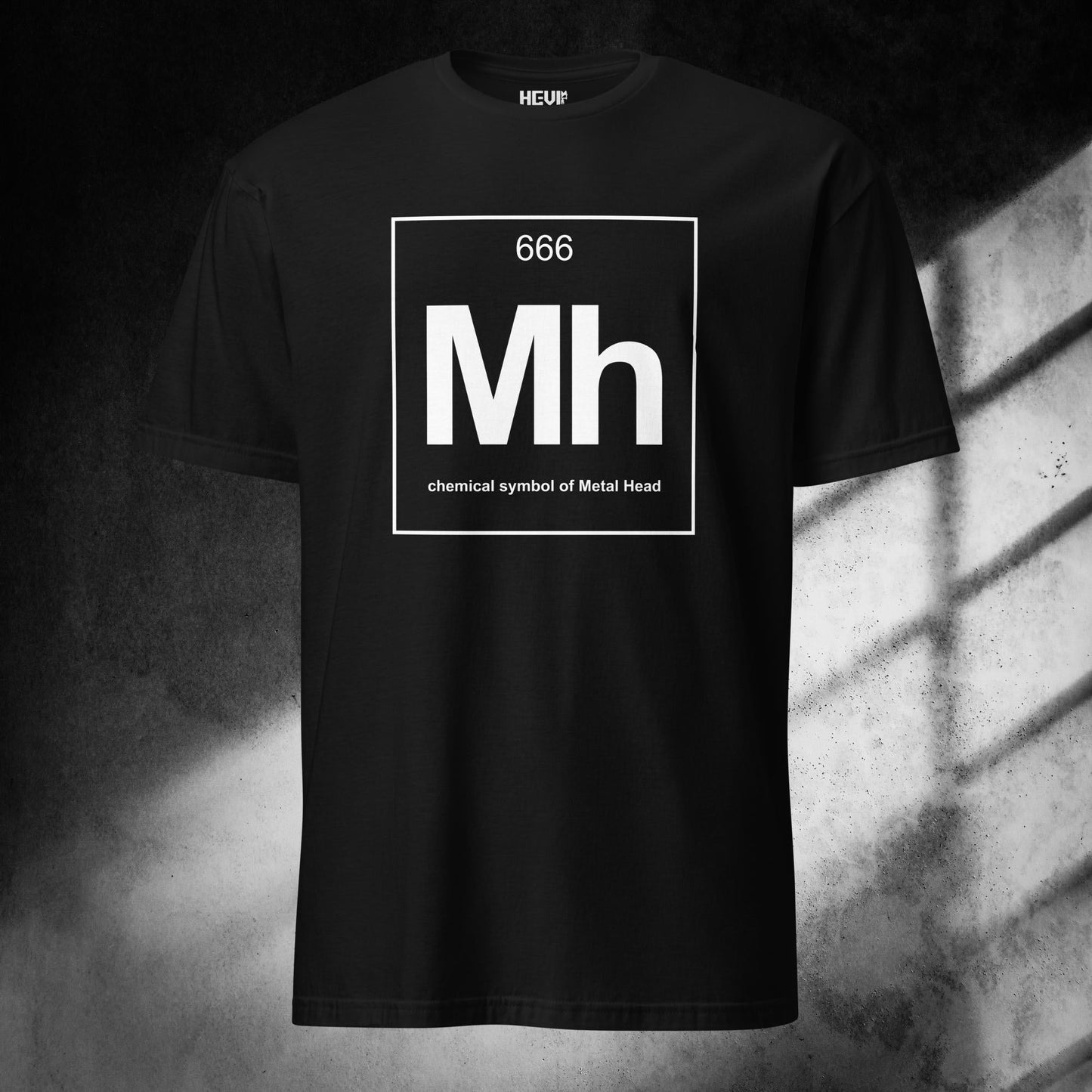 CHEMICAL SYMBOL OF METAL HEAD t-shirt - Hevimies