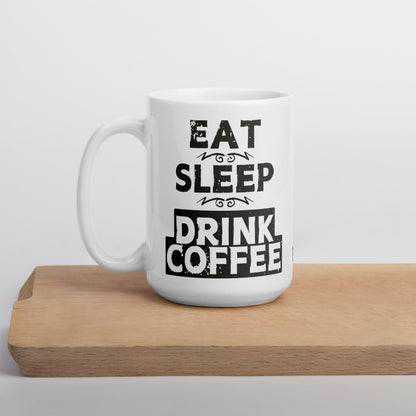 Eat Sleep Drink Coffee muki - Hevimies