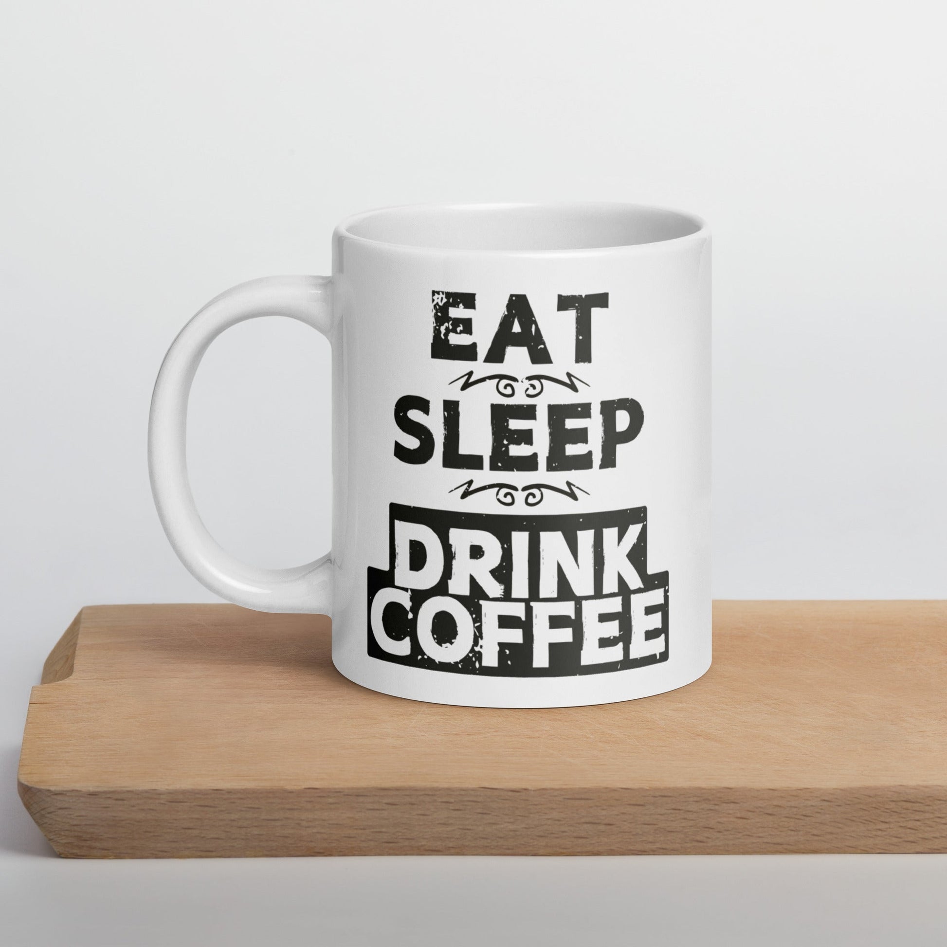 Eat Sleep Drink Coffee muki - Hevimies