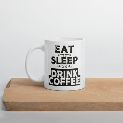 Eat Sleep Drink Coffee muki - Hevimies