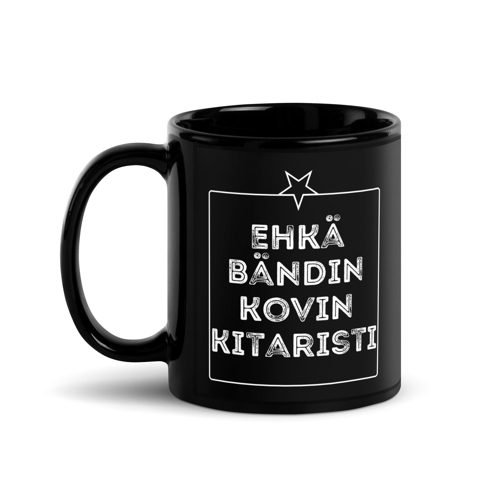 EHKÄ BÄNDIN KOVIN KITARISTI muki - Hevimies