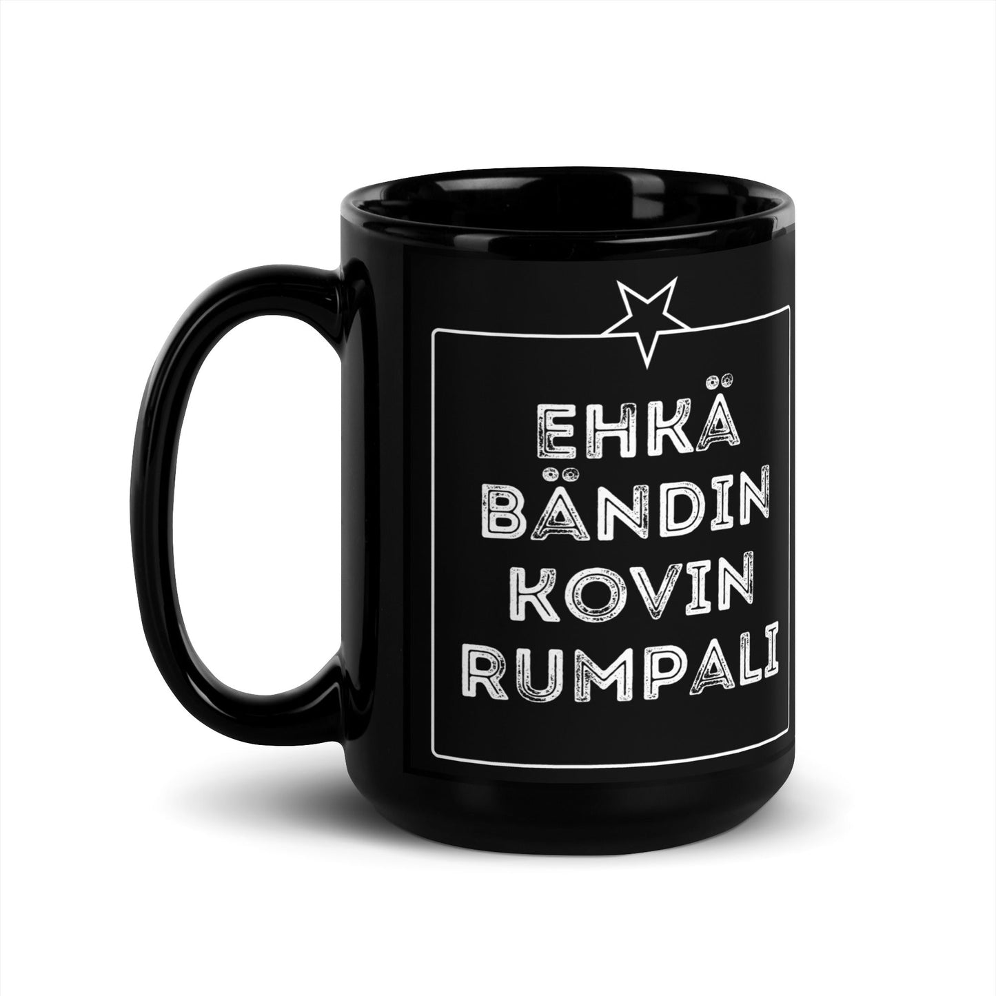 EHKÄ BÄNDIN KOVIN RUMPALI muki - Hevimies