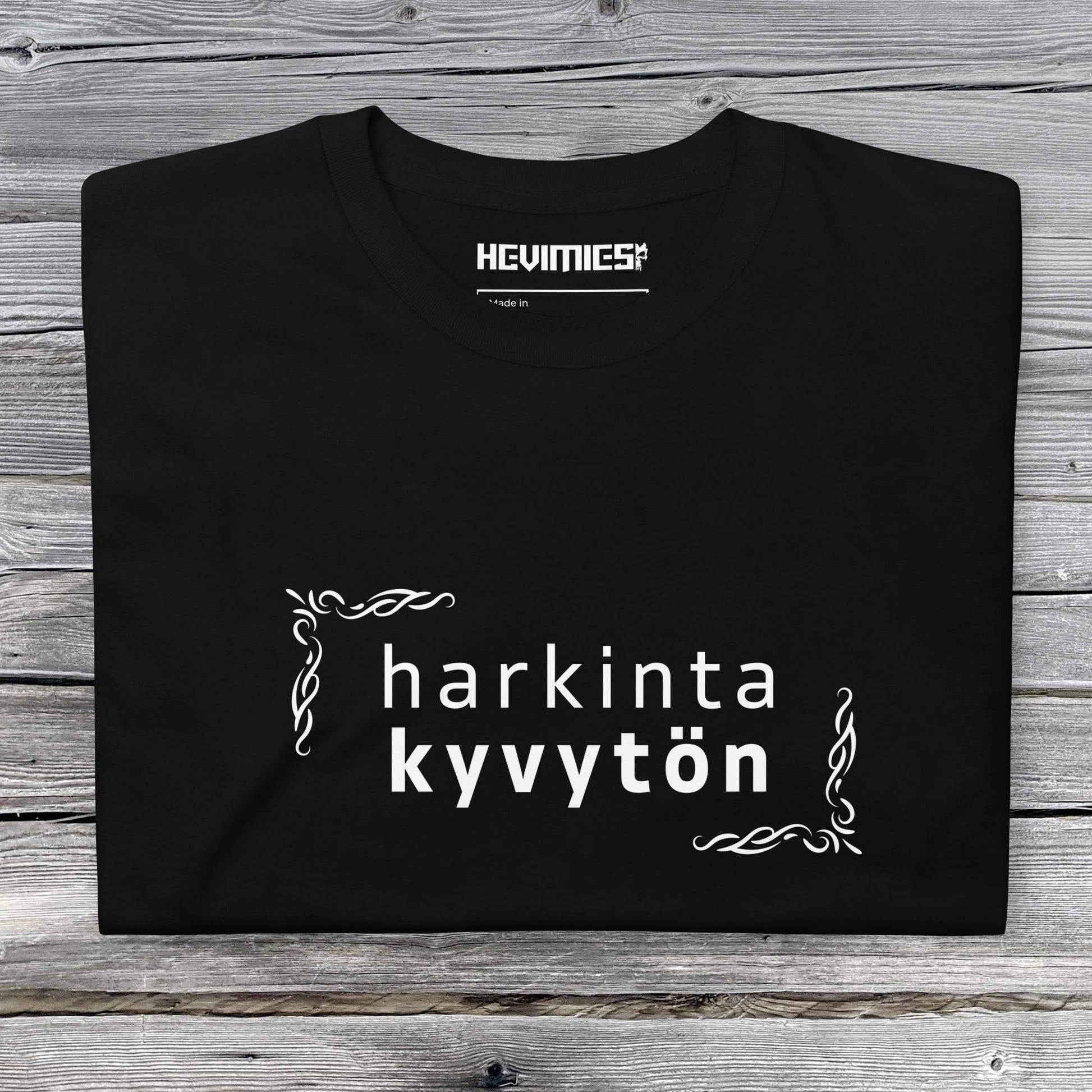 Harkintakyvytön t - paita - Hevimies