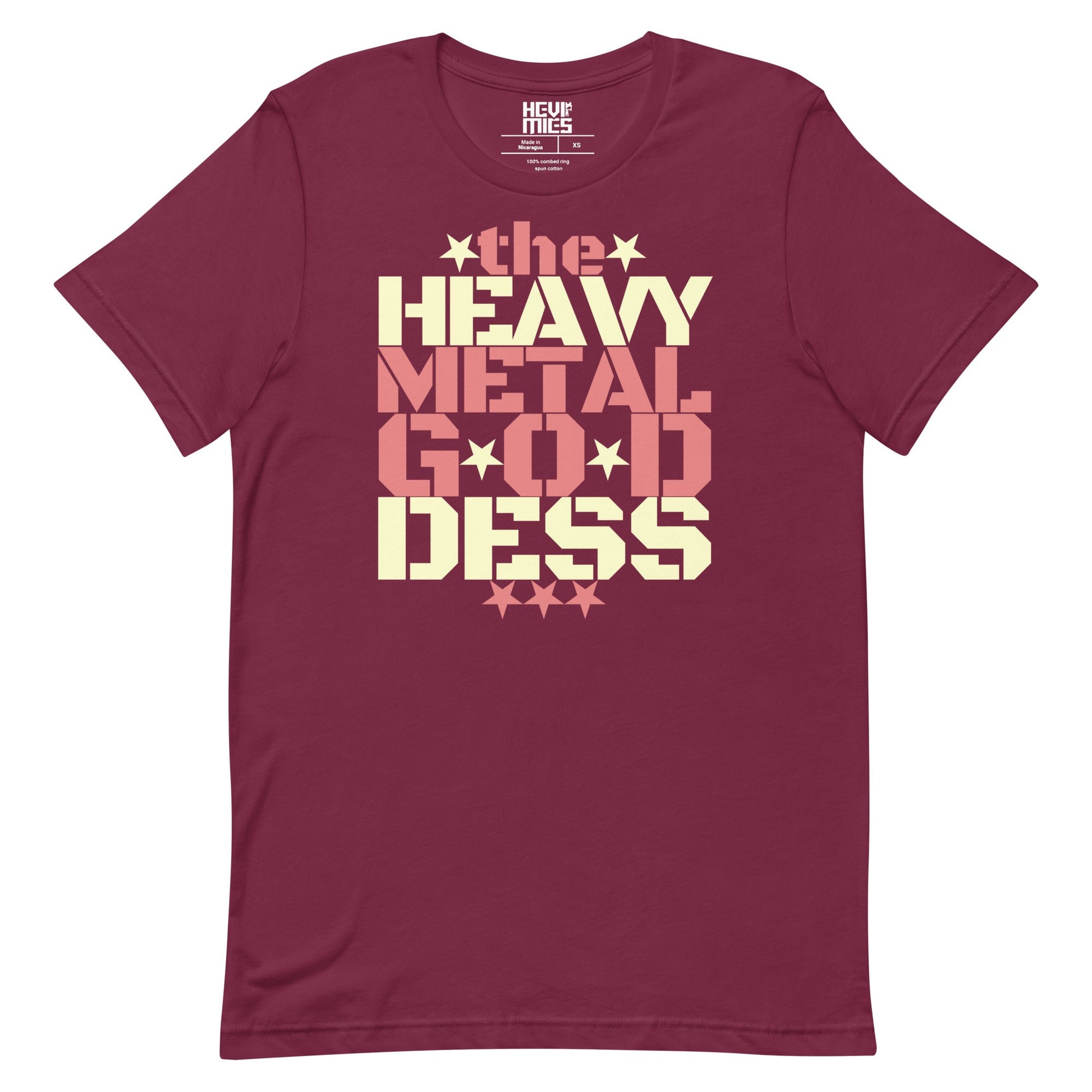 HEAVY METAL GODDESS t - paita - Hevimies