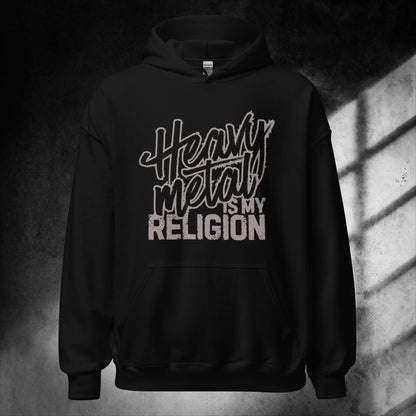 HEAVY METAL IS MY RELIGION huppari - Hevimies