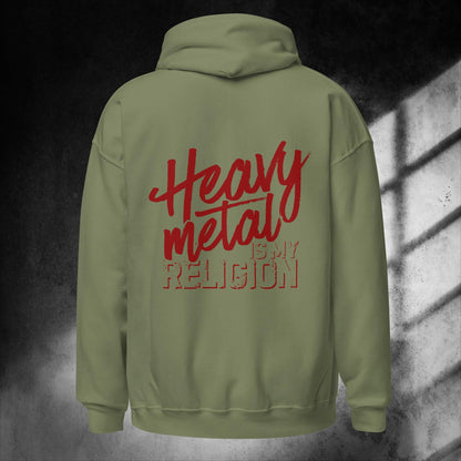 HEAVY METAL IS MY RELIGION huppari - Hevimies