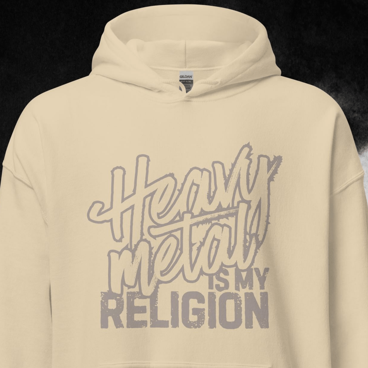 HEAVY METAL IS MY RELIGION huppari - Hevimies