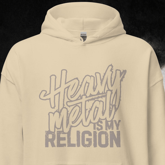 HEAVY METAL IS MY RELIGION huppari - Hevimies