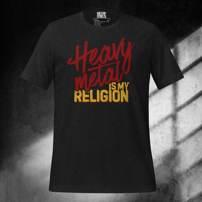 HEAVY METAL IS MY RELIGION t - paita - Hevimies