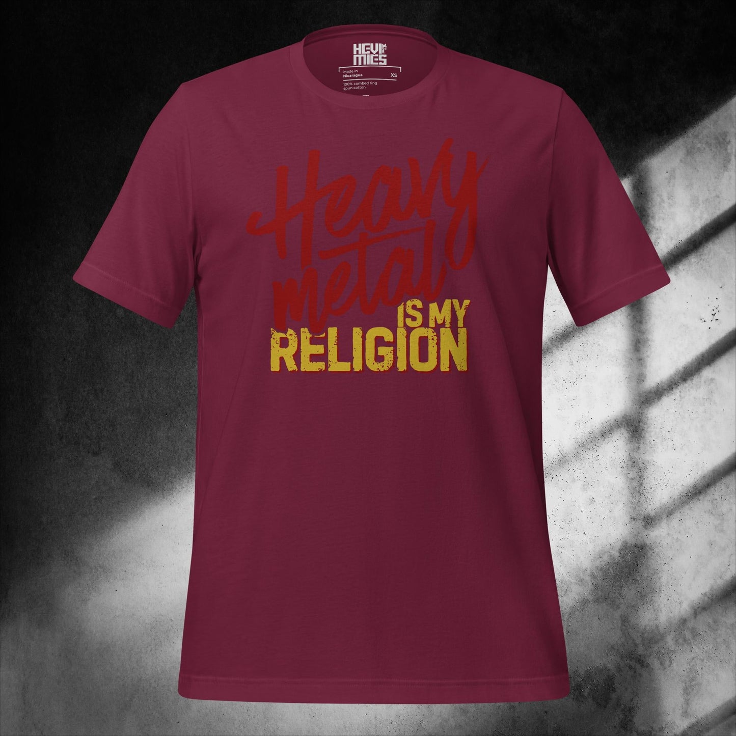 HEAVY METAL IS MY RELIGION t - paita - Hevimies