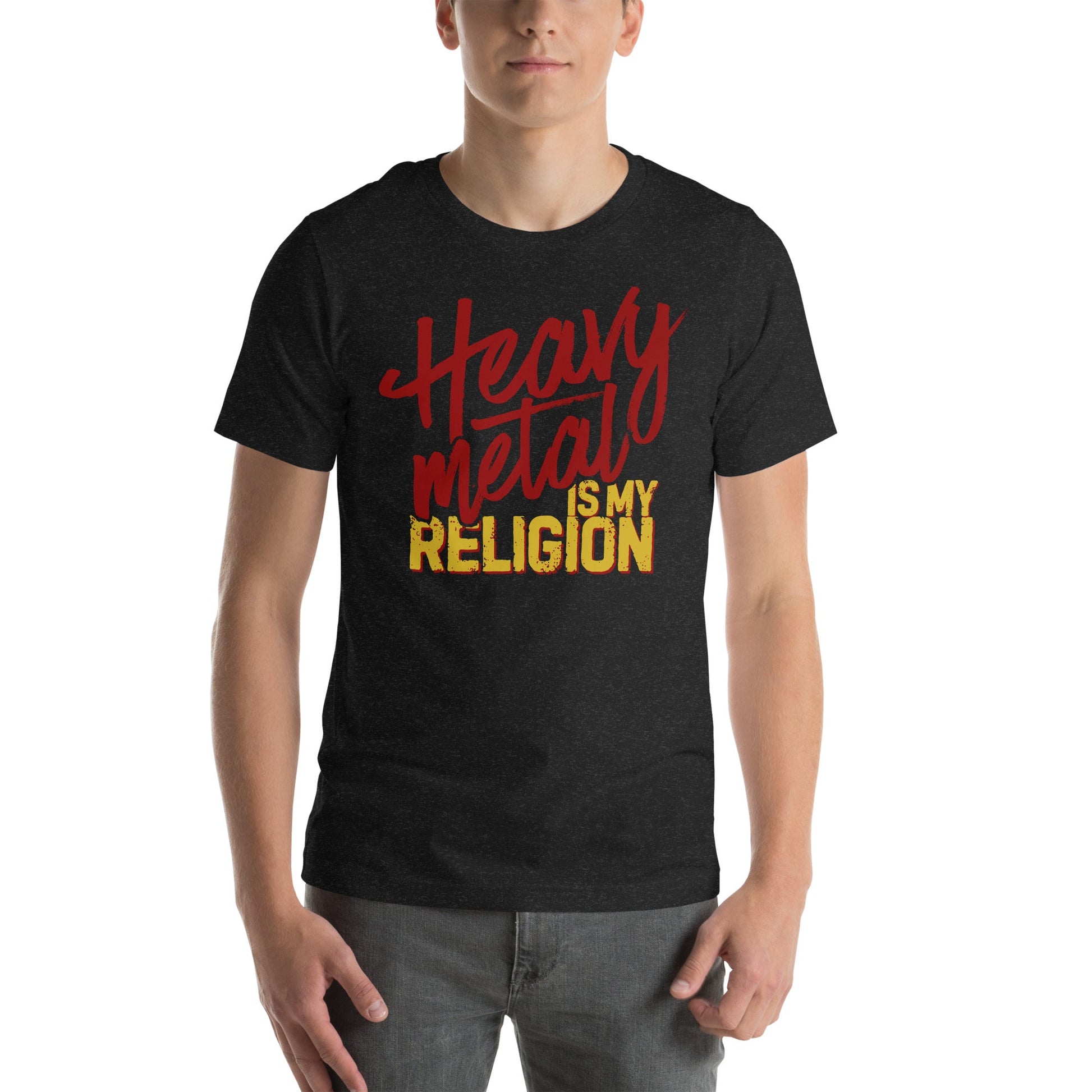 HEAVY METAL IS MY RELIGION t - paita - Hevimies