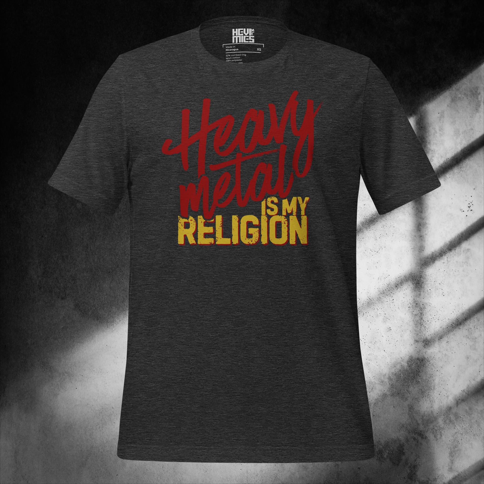 HEAVY METAL IS MY RELIGION t - paita - Hevimies