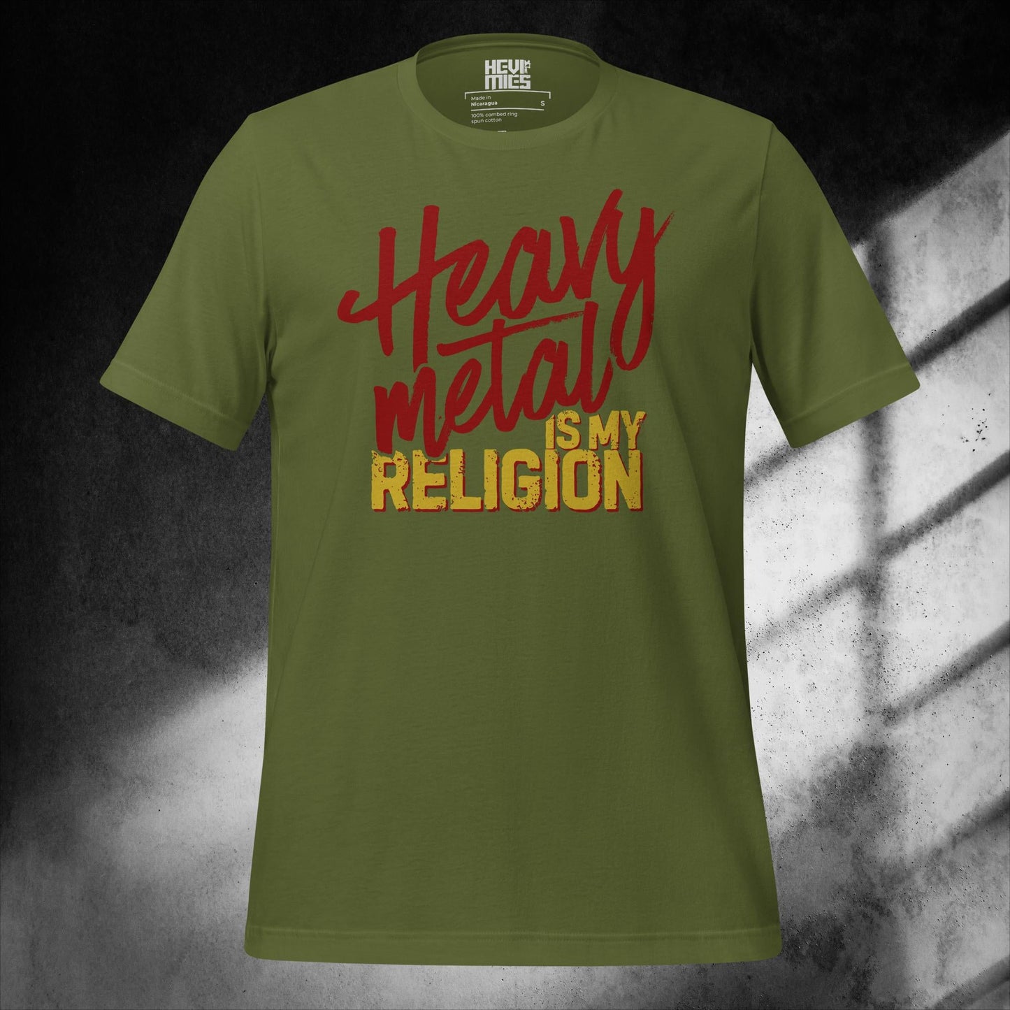 HEAVY METAL IS MY RELIGION t - paita - Hevimies