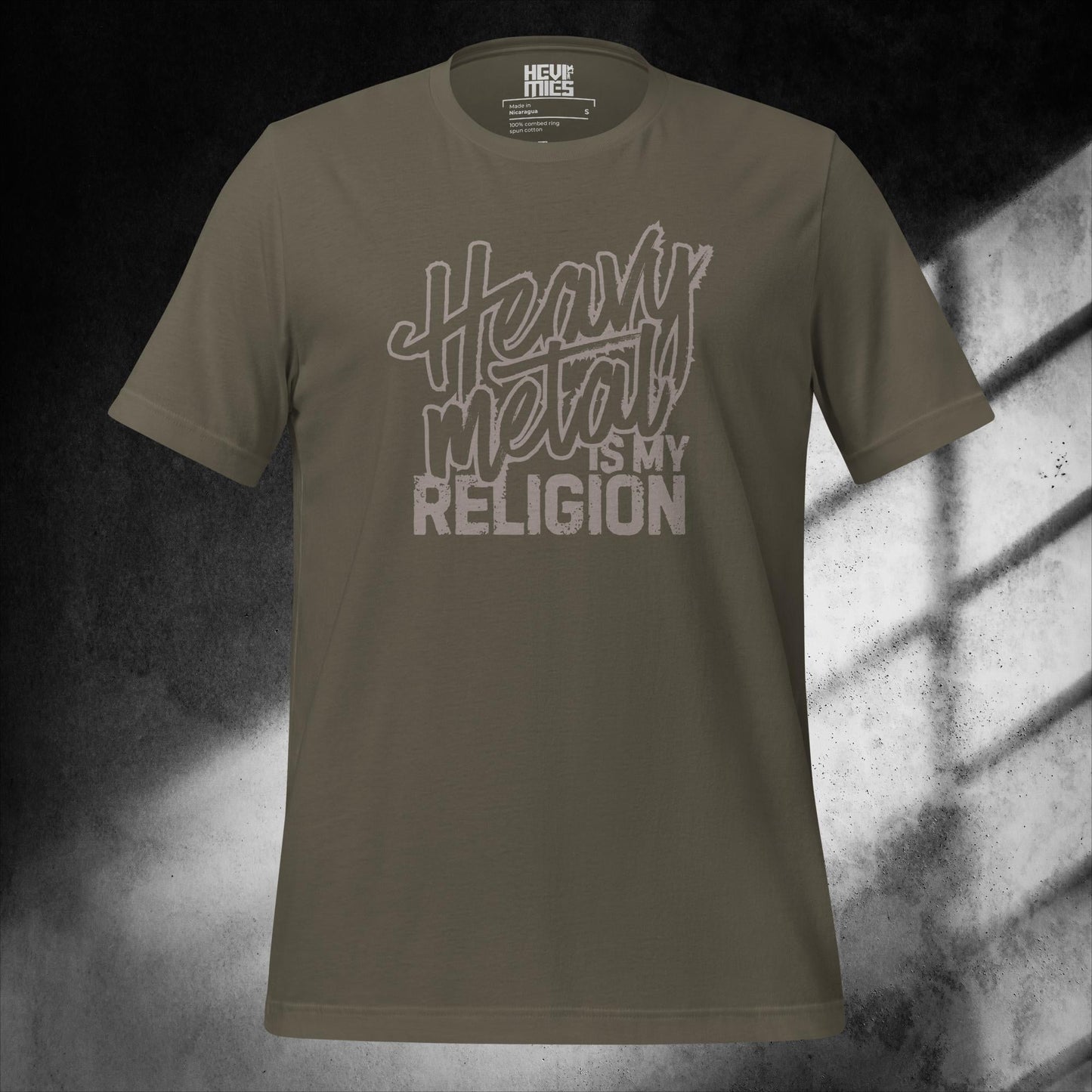 HEAVY METAL IS MY RELIGION t - paita - Hevimies