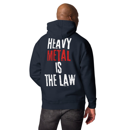 HEAVY METAL IS THE LAW premium huppari - Hevimies