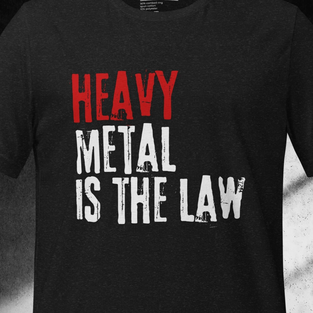 HEAVY METAL IS THE LAW t - paita - Hevimies