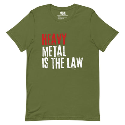 HEAVY METAL IS THE LAW t - paita - Hevimies