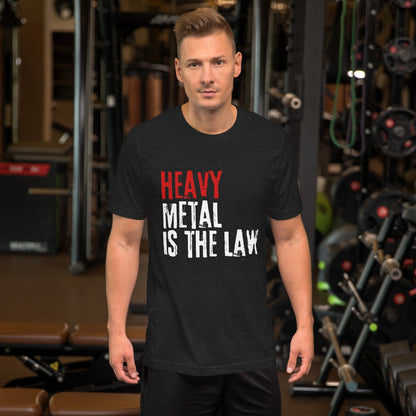 HEAVY METAL IS THE LAW t - paita - Hevimies