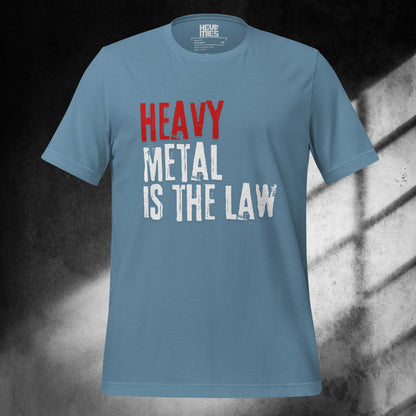 HEAVY METAL IS THE LAW t - paita - Hevimies