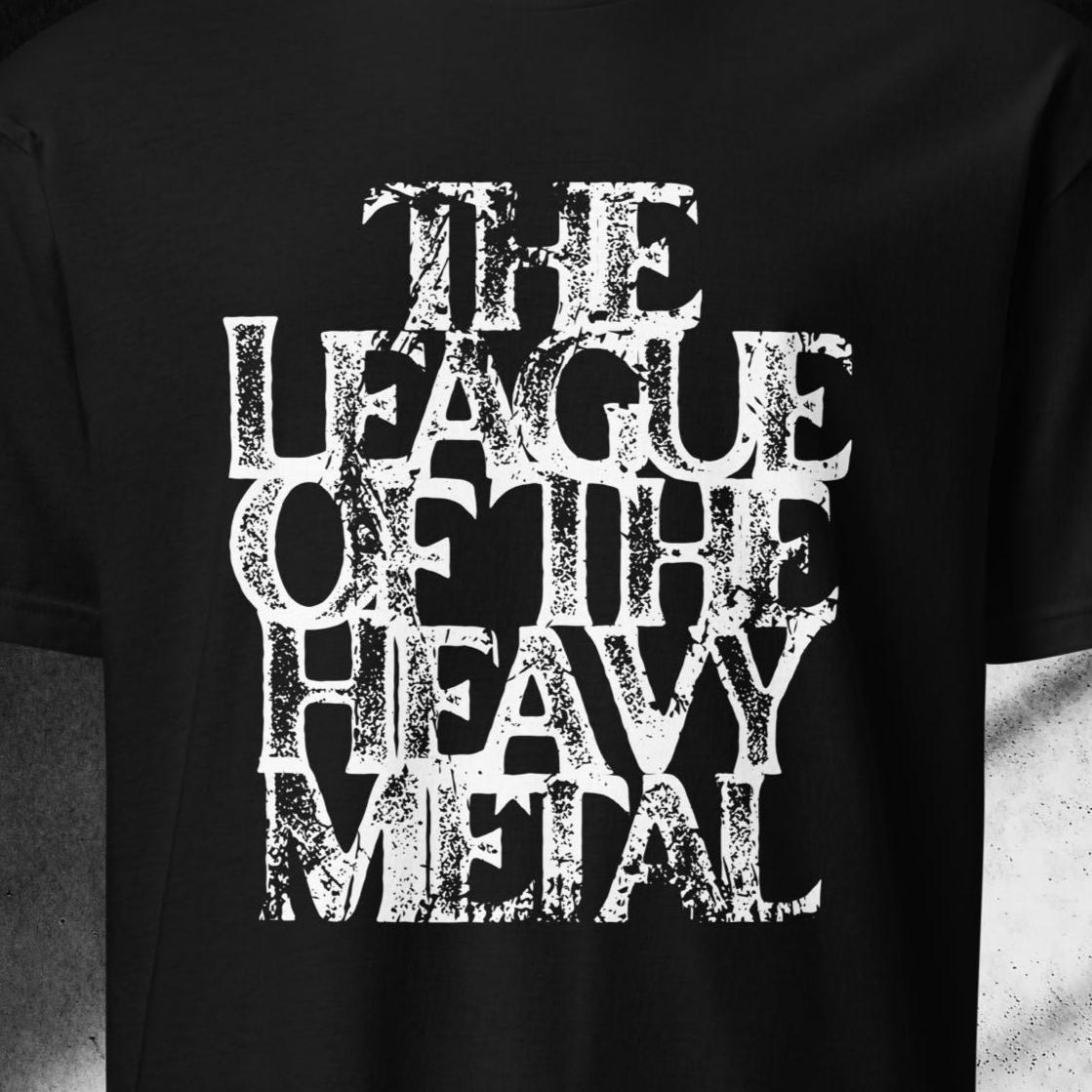 HEAVY METAL LEAGUE t - paita - Hevimies