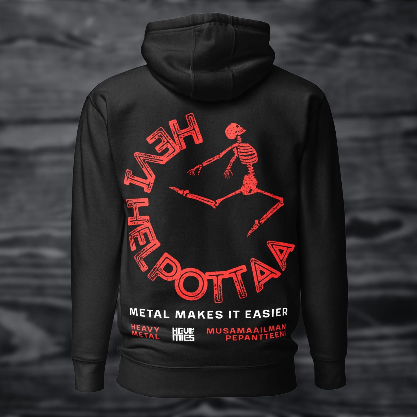 HEVI HELPOTTAA '26 huppari - Hevimies