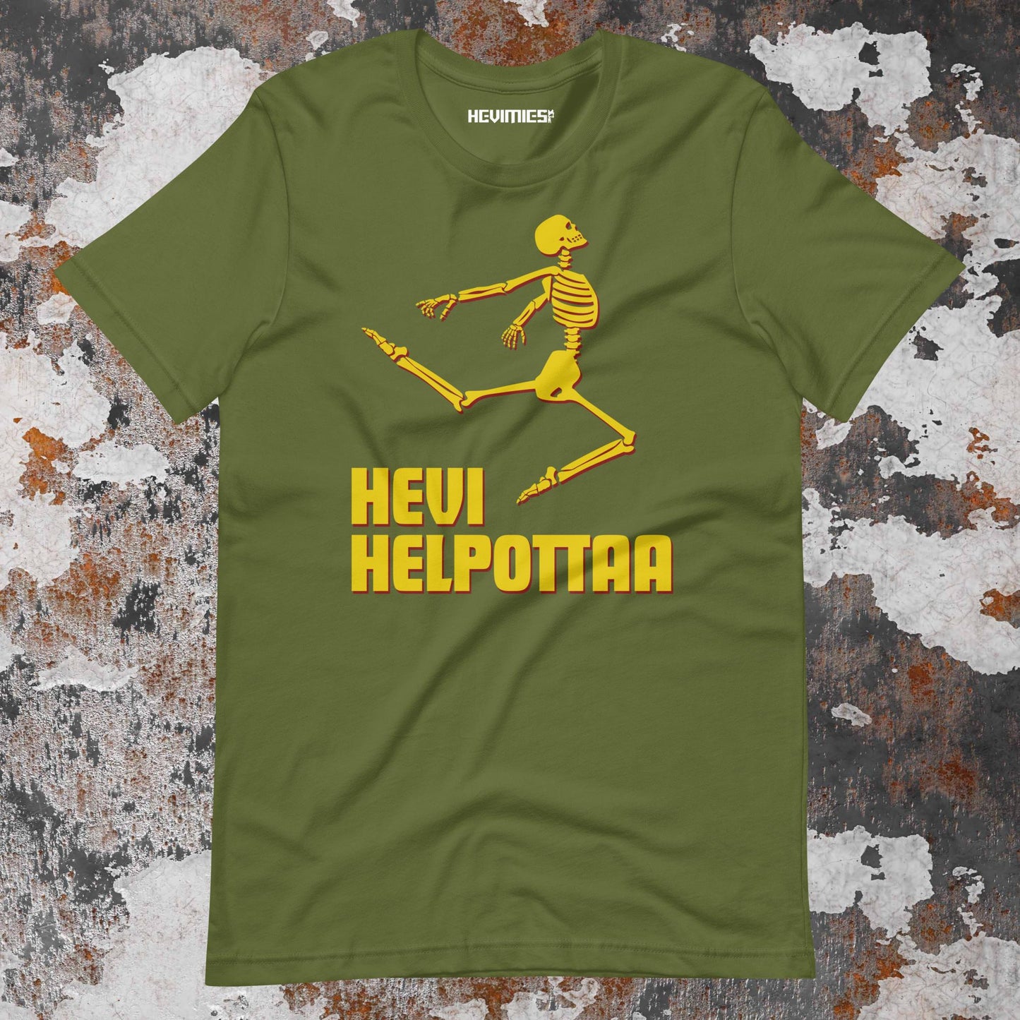 HEVI HELPOTTAA t - paita - Hevimies