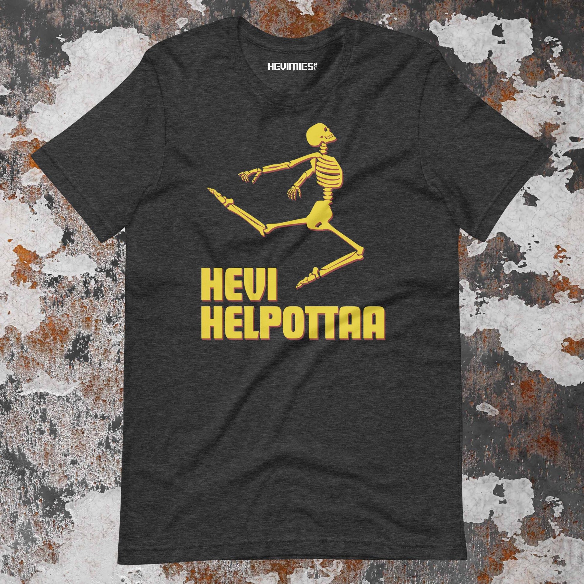 HEVI HELPOTTAA t - paita - Hevimies