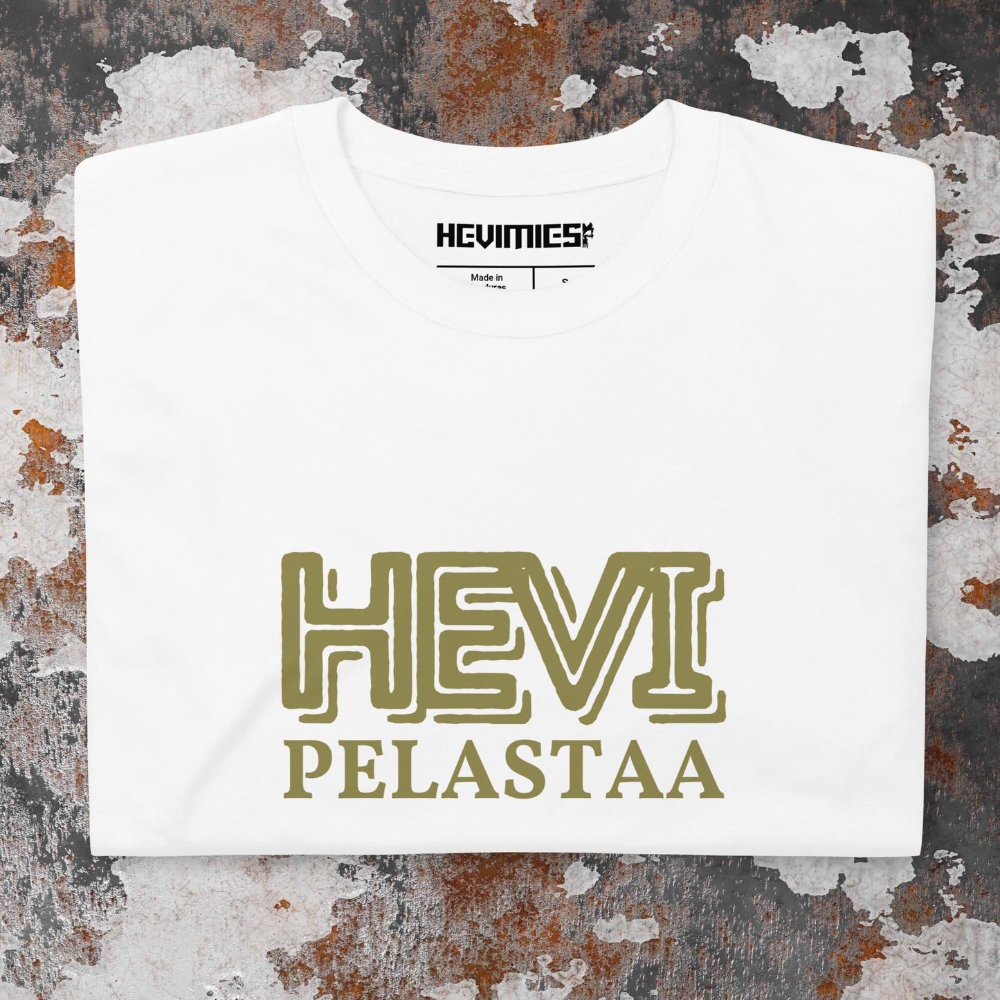 HEVI PELASTAA t - paita - Hevimies