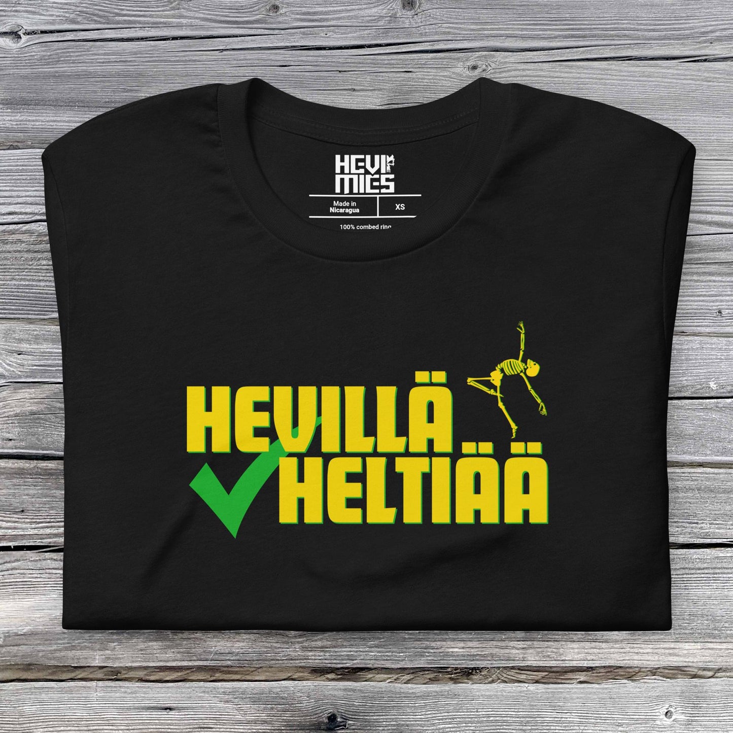 Hevillä Heltiää t - paita - Hevimies