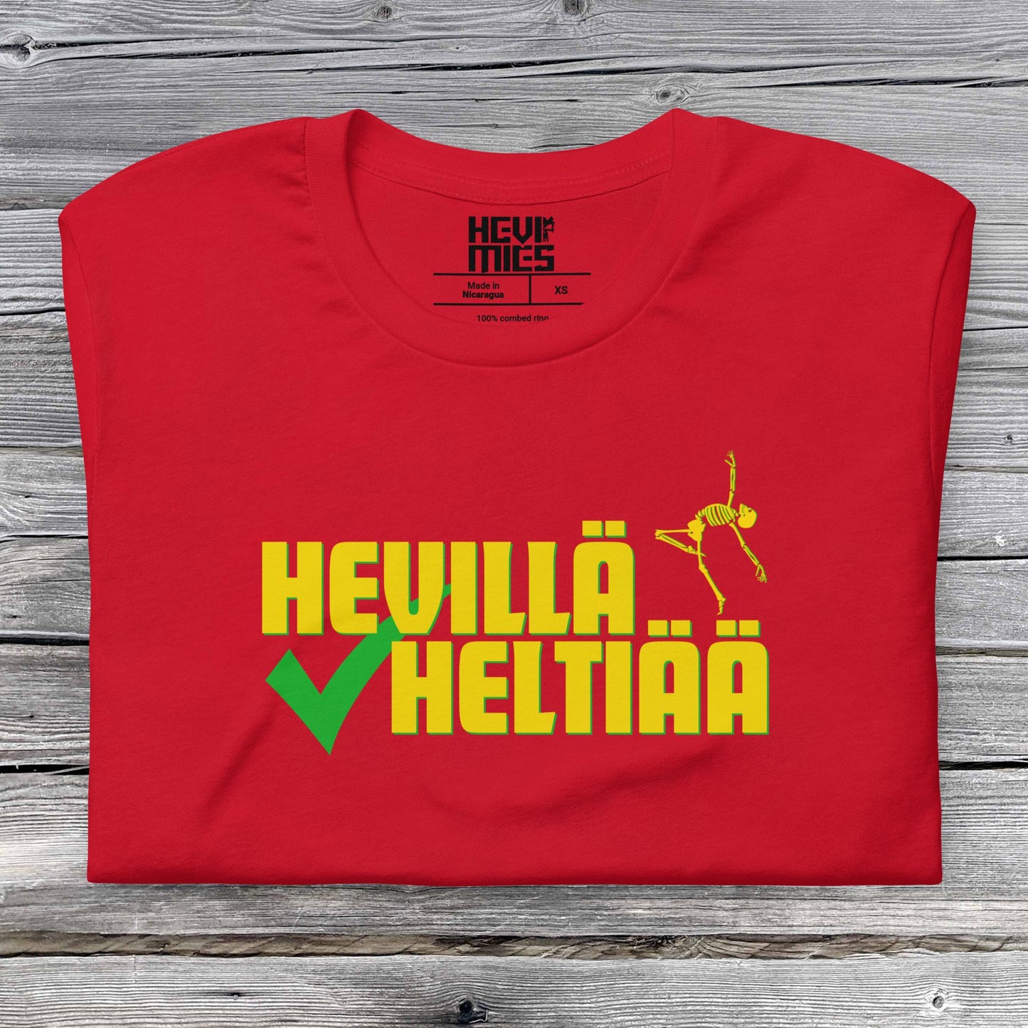 Hevillä Heltiää t - paita - Hevimies