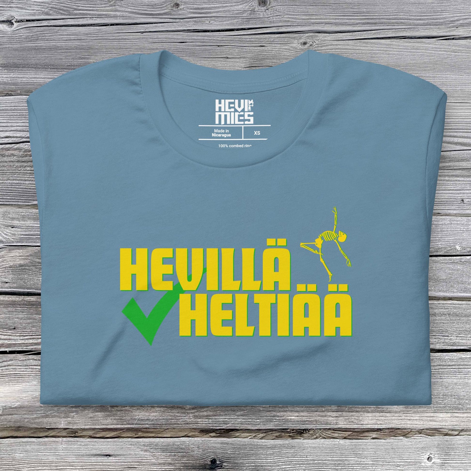 Hevillä Heltiää t - paita - Hevimies