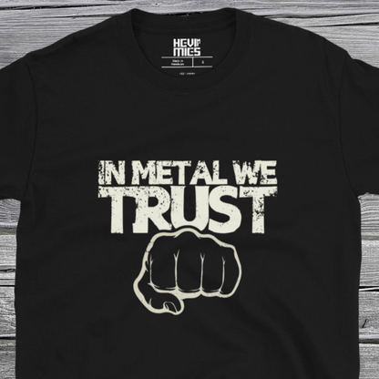 In metal we trust t - paita - Hevimies