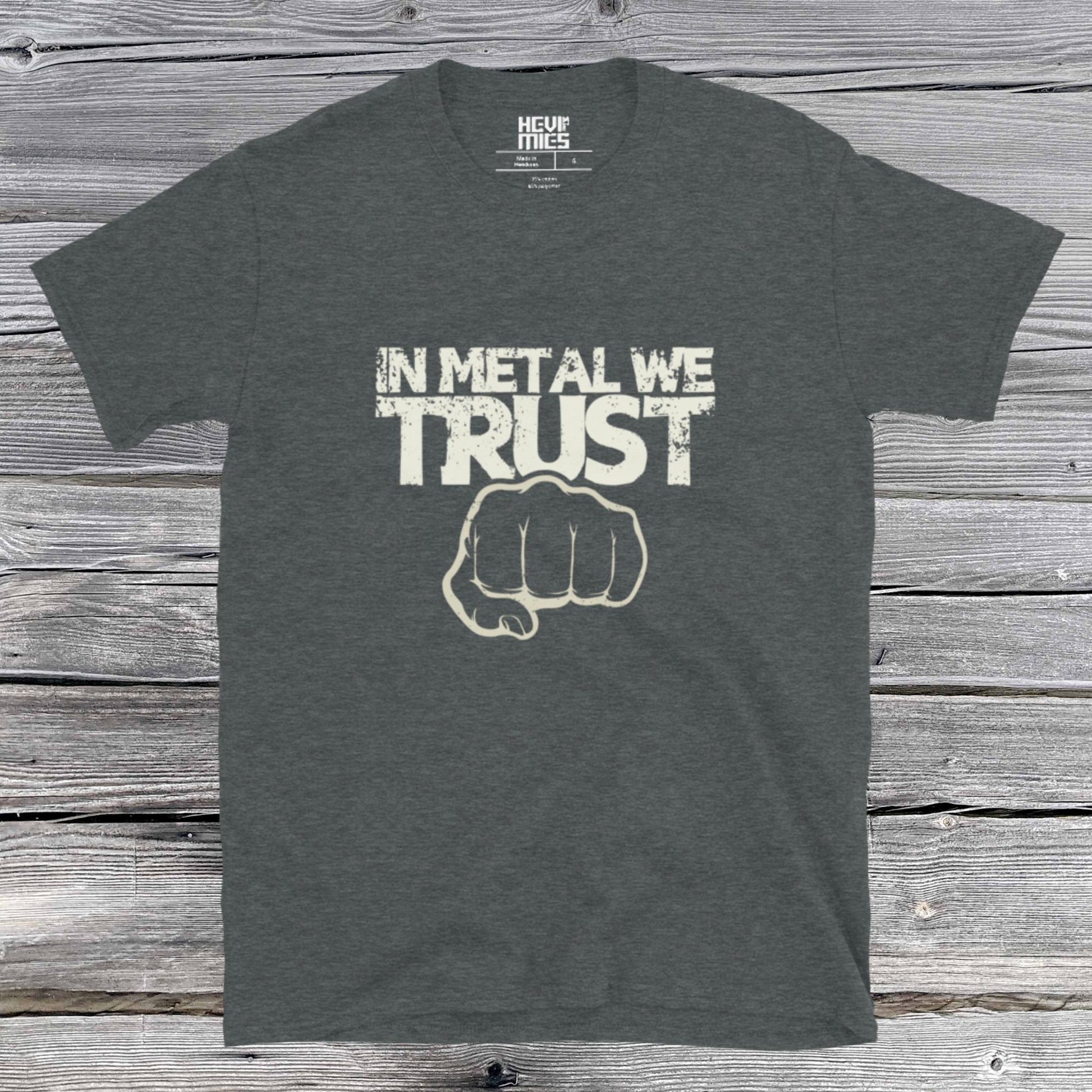 In metal we trust t - paita - Hevimies