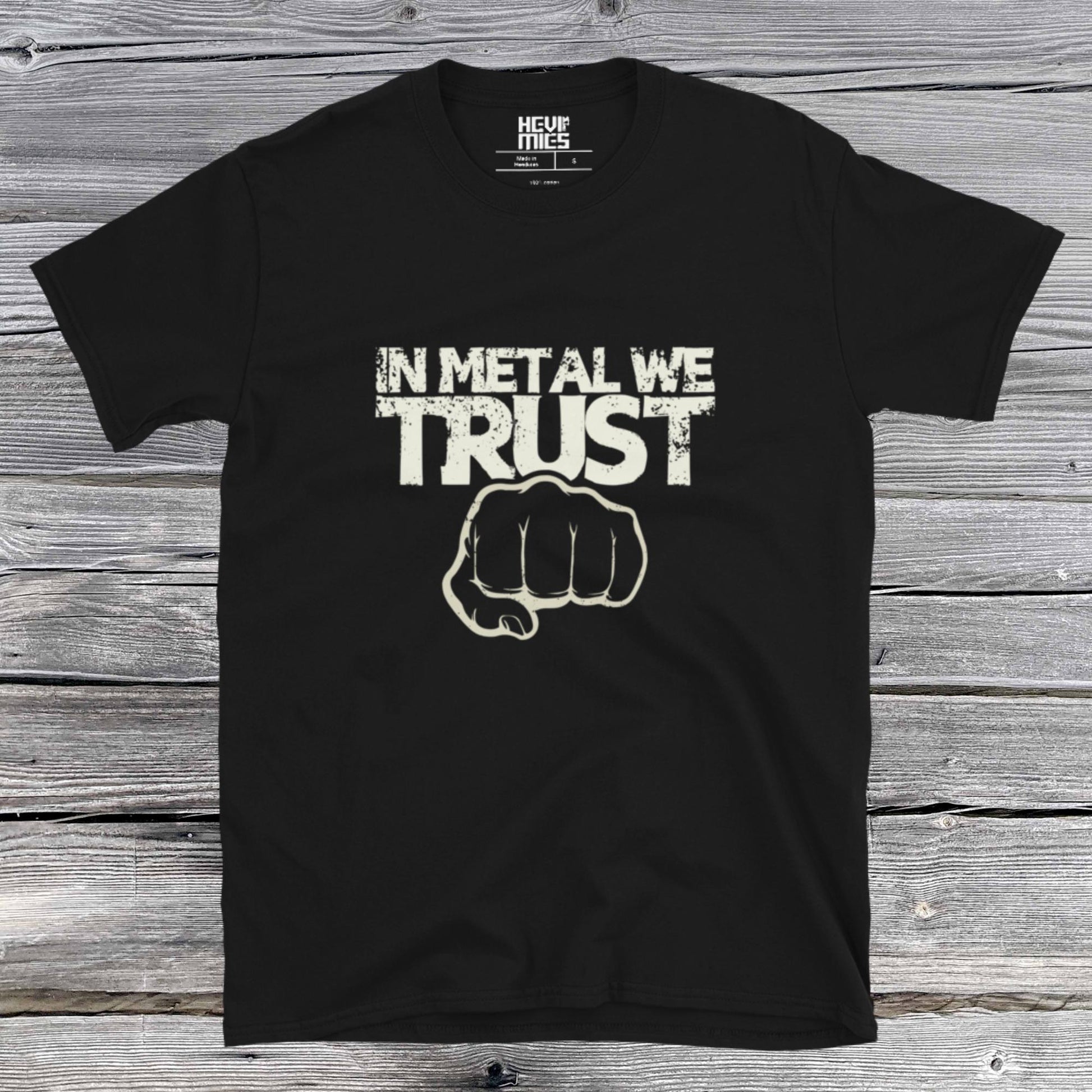 In metal we trust t - paita - Hevimies