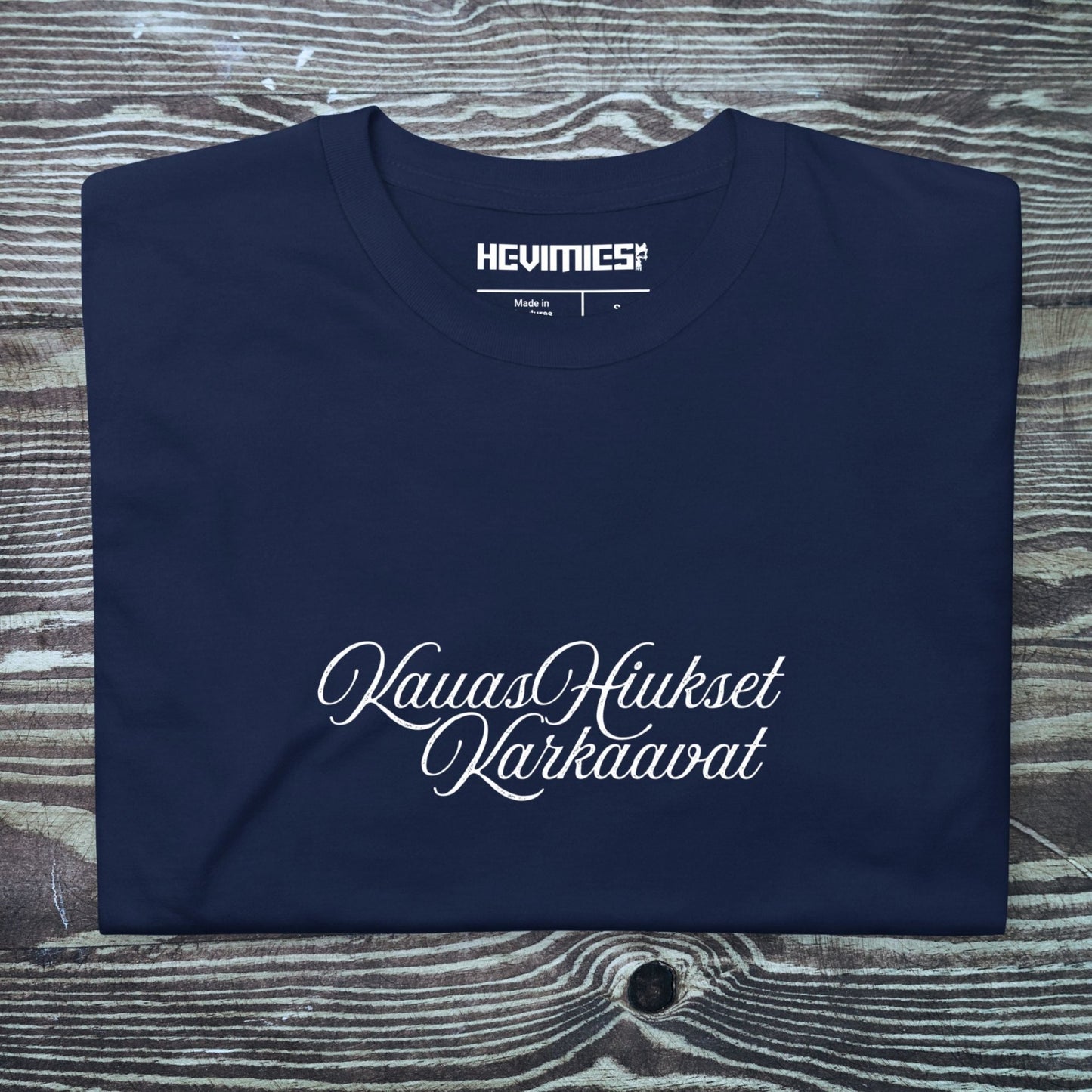 KAUAS HIUKSET KARKAAVAT t - paita - Hevimies