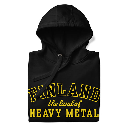 LAND OF HEAVY METAL premium huppari - Hevimies