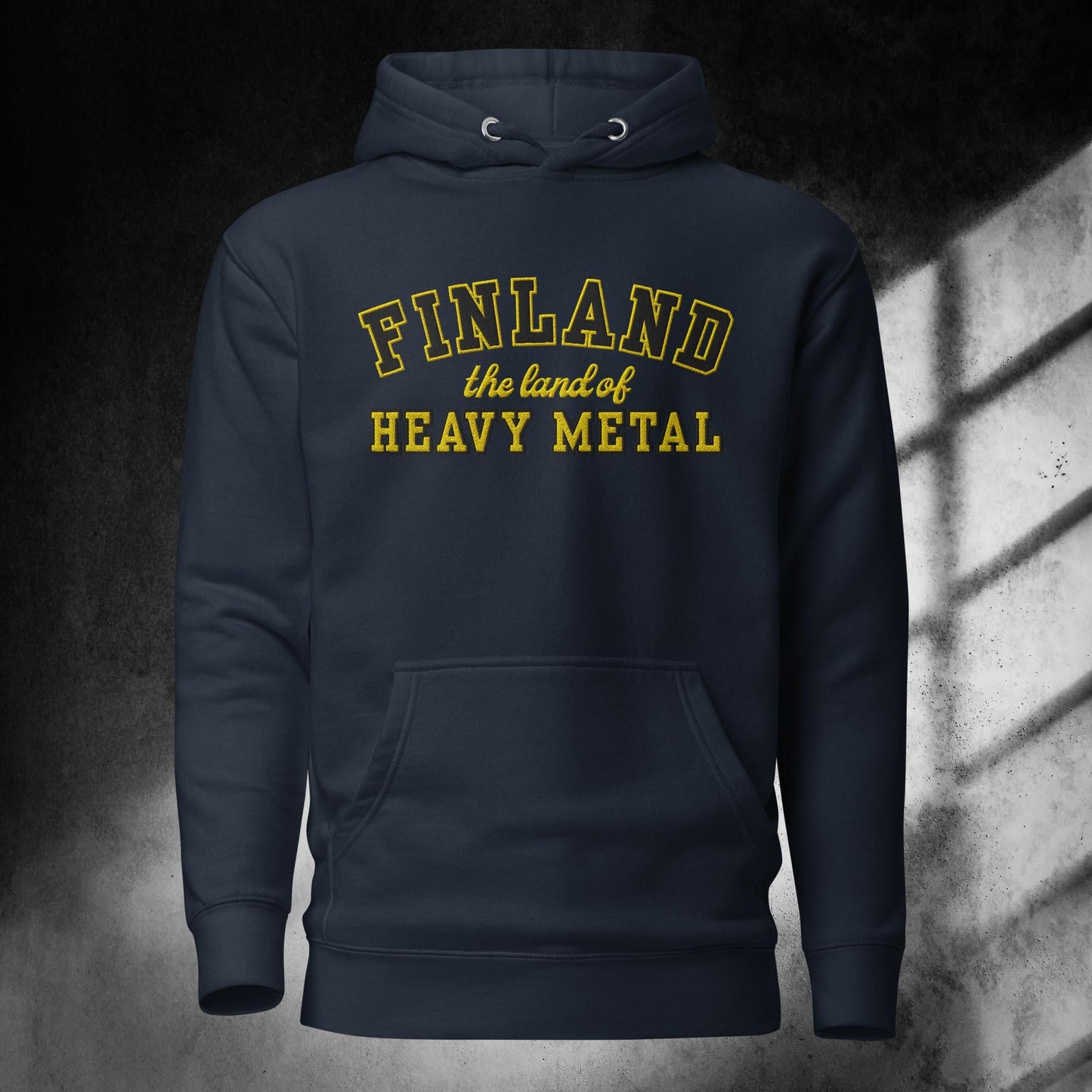 LAND OF HEAVY METAL premium huppari G/B - Hevimies