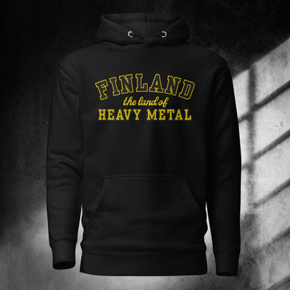 LAND OF HEAVY METAL premium huppari G/B - Hevimies