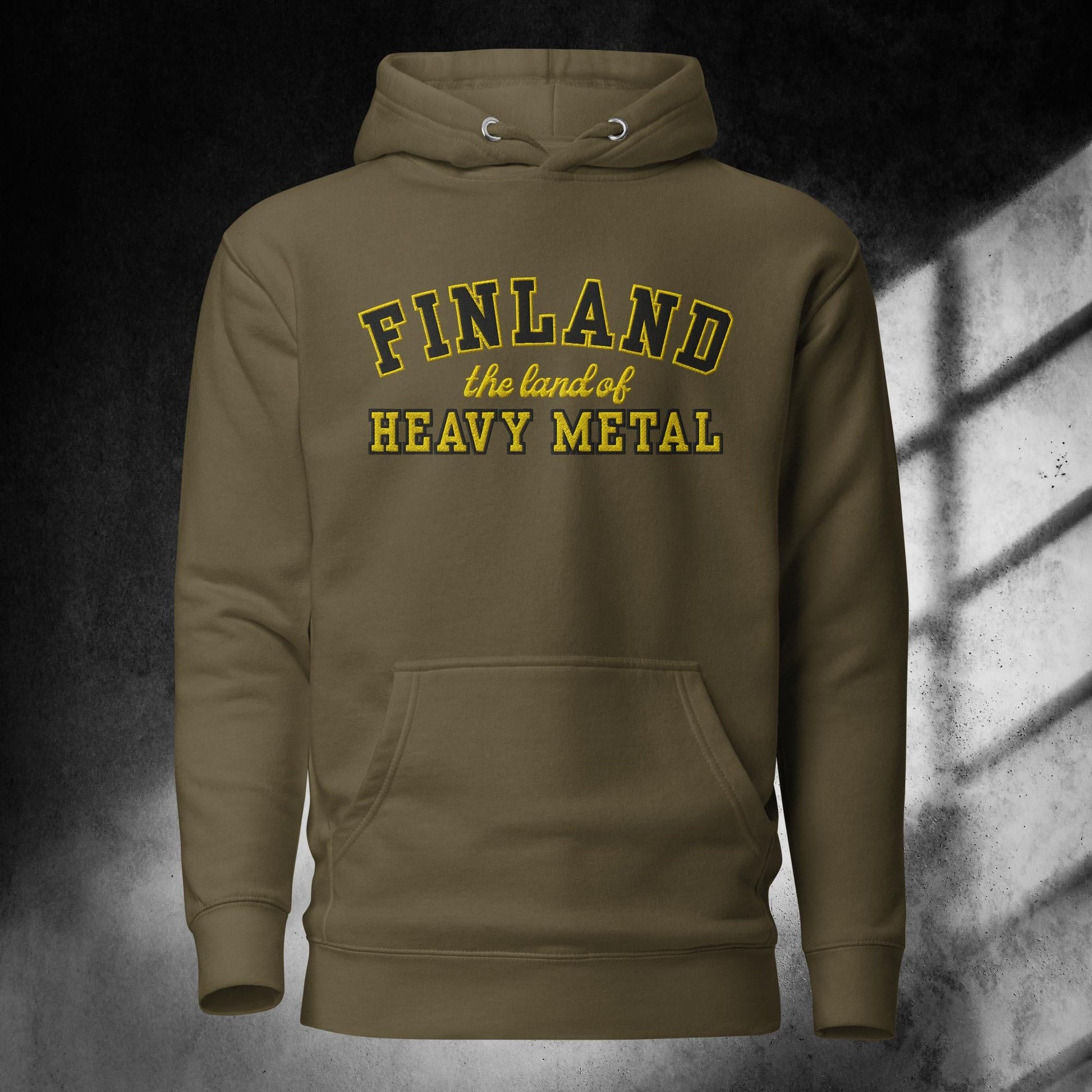 LAND OF HEAVY METAL premium huppari G/B - Hevimies