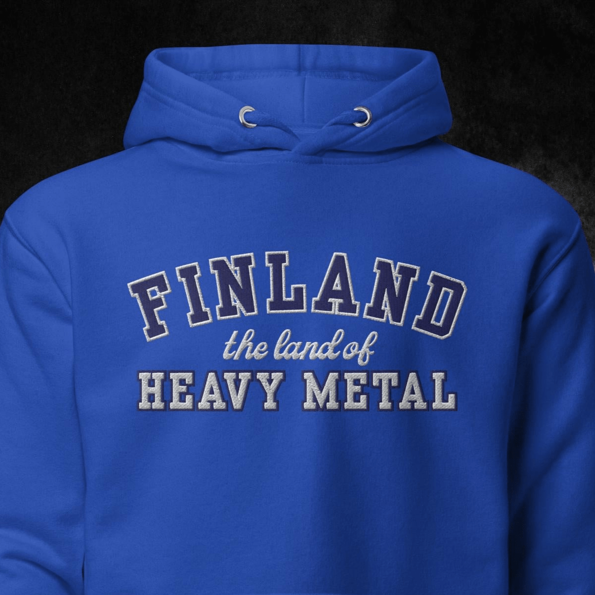 LAND OF HEAVY METAL premium huppari W/N - Hevimies