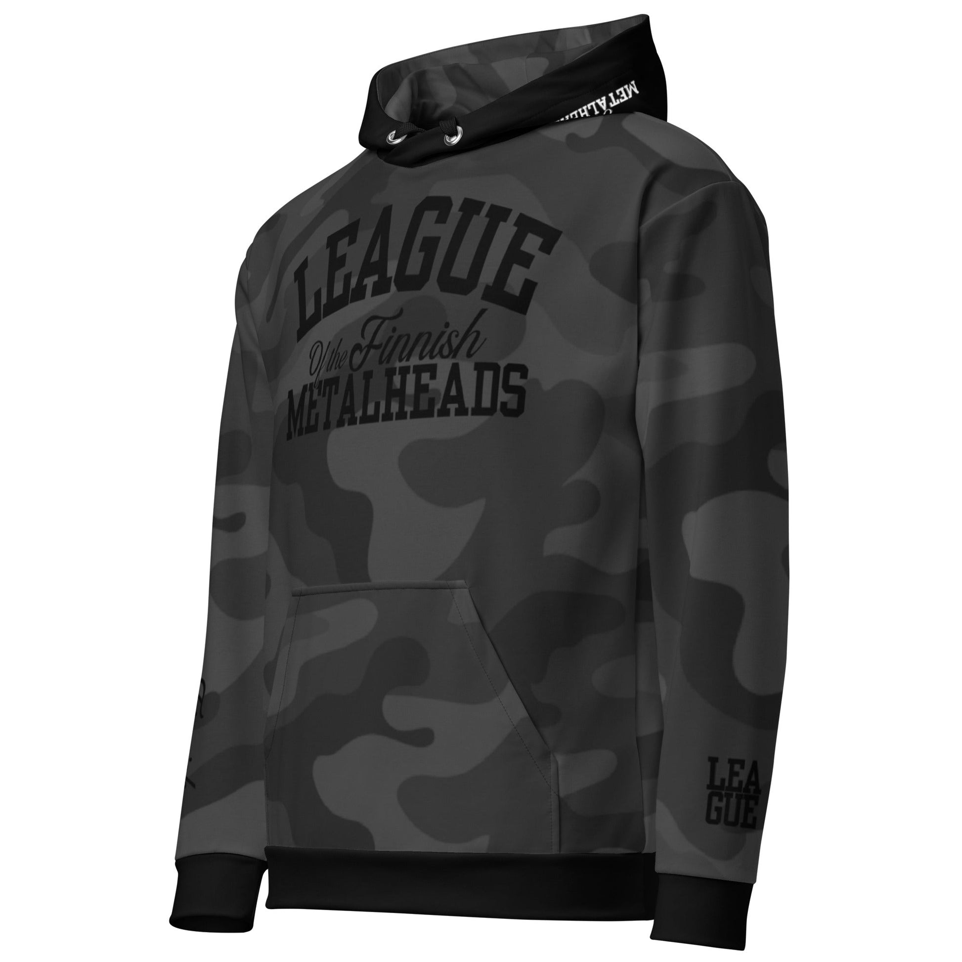 LEAGUE GRAY CAMO huppari - Hevimies