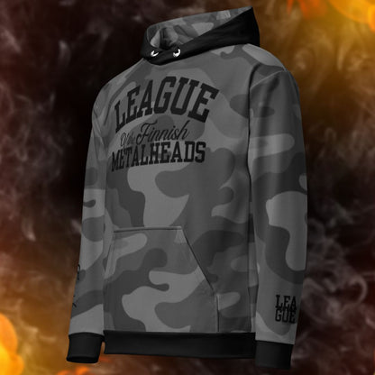 LEAGUE GRAY CAMO huppari - Hevimies