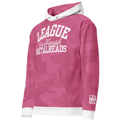 LEAGUE PINK CAMO huppari - Hevimies