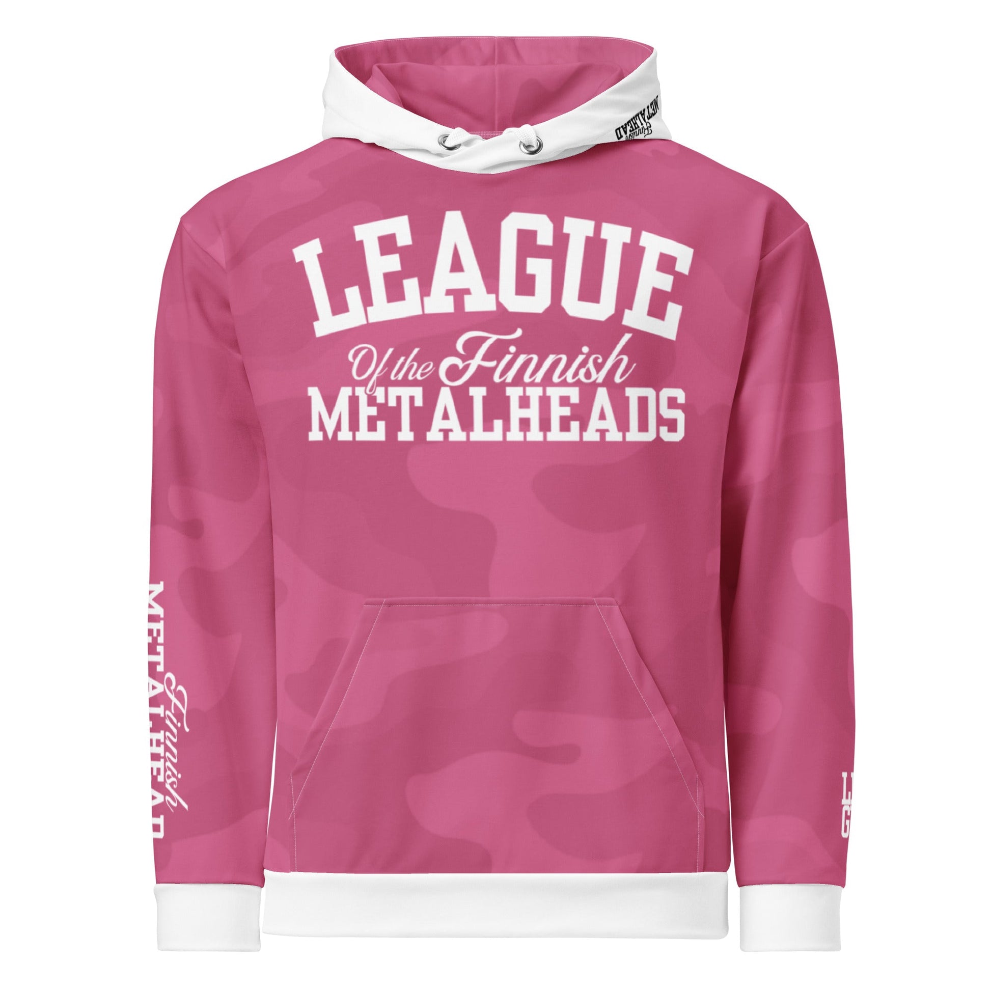 LEAGUE PINK CAMO huppari - Hevimies